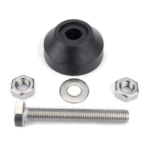 Patas de torno ajustables M8 a M12 con base de nailon articulada para sofás 7