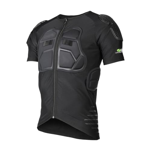 O'Neal Protektoren-Shirt Motocross Enduro Motorrad Elastisch leichte Protektorenjacke, Schwarz M
