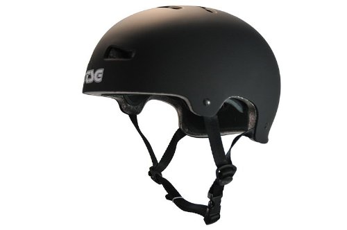 Casque TSG Evolution Flat Black XXL pour skate et roller