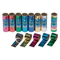 （まとめ買い） ゴークラ ミラーテープ18mmX8m 青 10入り MT-1804 【&times;3】