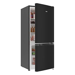 CHiQ FBM260L – Koel-vriescombinatie 260 liter (187 + 73) – Donker RVS – Omkeerbare deuren