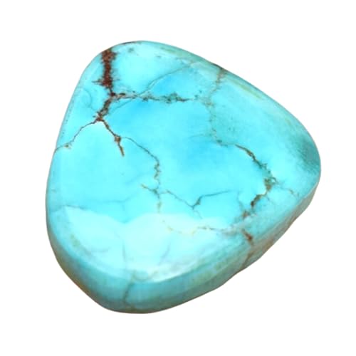 Turquoise naturelle cabochon pour fabriquer une bague bohème ou un collier d'été