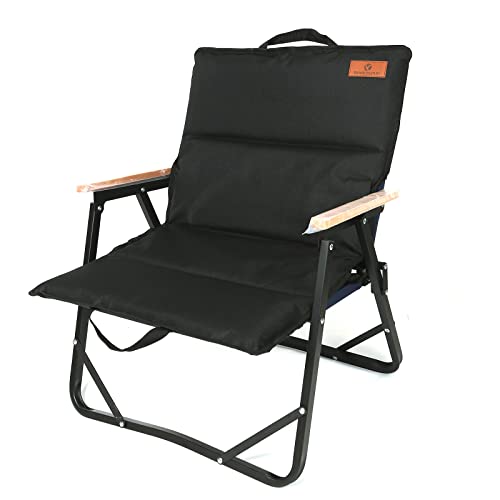 ROCK CLOUD Portable Folding Camping Chair Low Beach Chairs for