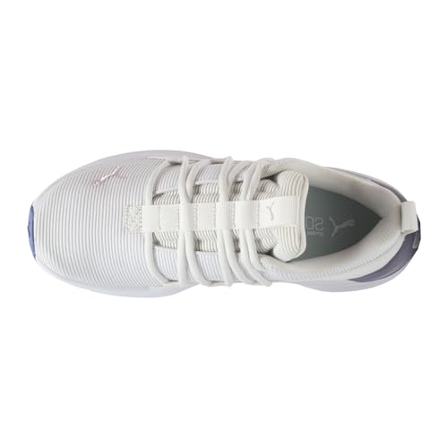 PUMA Womens Softride One4all Daze Lace Up Sneakers Shoes Casual - White - Size 5.5 M4
