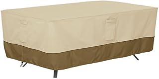 Classic Accessories Veranda Water-Resistant 72 Inch Rectangular/Oval Patio Table Cover