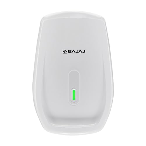 Bajaj Shield Series Evano 3L Instant Water Heater/Geyser | Non Stick Heating Element | Withstand 6 Bar Pressure | Shock Resistant & Rust Proof | Withstand 4.5KV Surge Voltage | 4-Yr Warranty 【White】