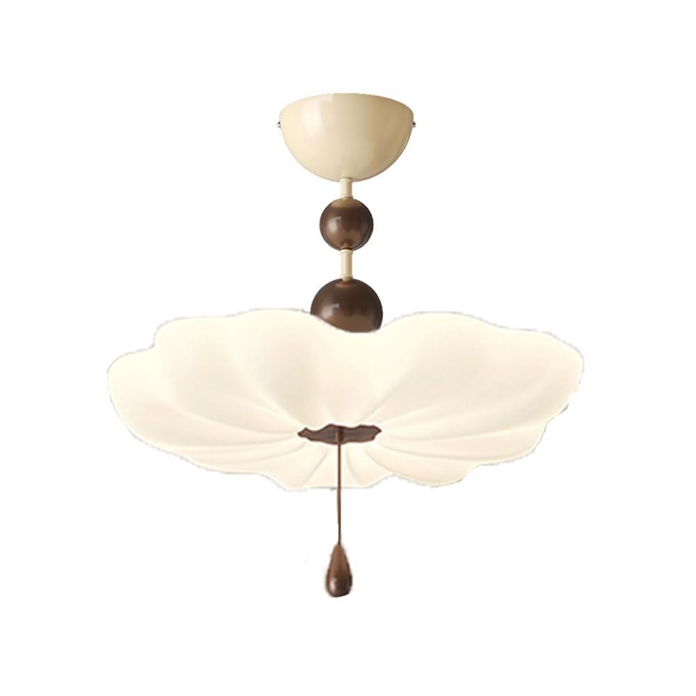Plafonnier rétro nuage style crème, grand plafonnier de chambre variable - 4