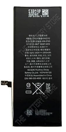Image of Original Battery for iPhone 6 Plus A1522 A1524 A1593 Battery with 6 Month Warranty**** (N00263)
