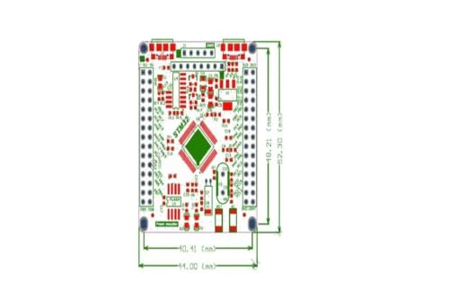 Placa base STM32F405RGT6 para prototipos 2