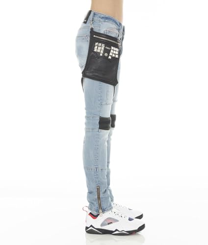 Men's Punk Moto Stretch in Pollock4