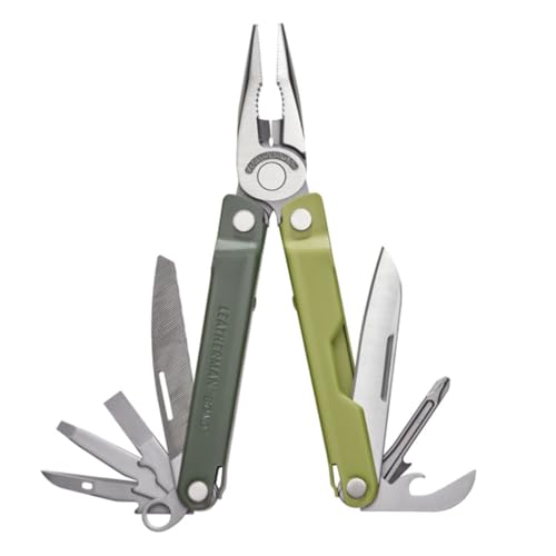 LEATHERMAN, Bond, 14-in-1 Lightweight Multi-tool for Camping, Hiking & Everyday Carry (EDC), Made in USA, Mossy Slate