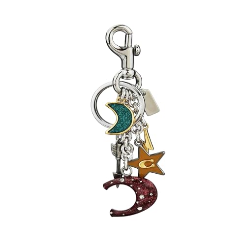 Image of Star Moon Alphabet Keychain, Cute Bag Charm, Purse Accessories for Women