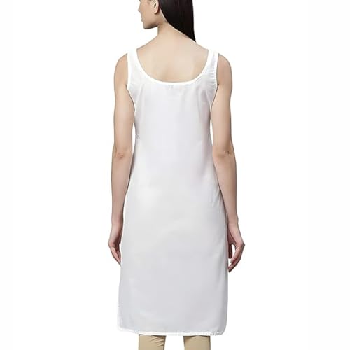 Image of Cotton Inner Slip camesoli for Women, Full Length Inner for Chikankari Kurti, Women Indoor Dress Cotton Sleeveless camesole,Holi Outfit