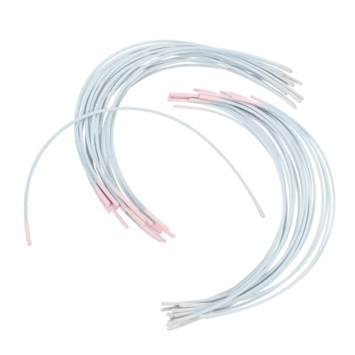 IWOWHERO Underwire for Bras Underwear 50 Pairs Replacement Steel Rings Easy to Install for DIY Bra Making