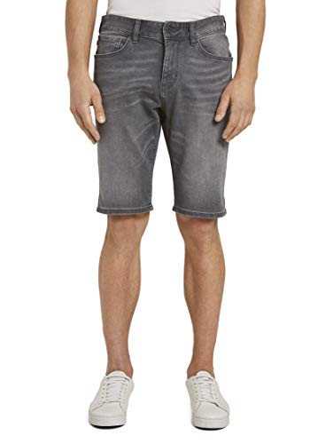 Josh Regular Slim Jeans Shorts mit Superstretch im Five-Pocket-Style