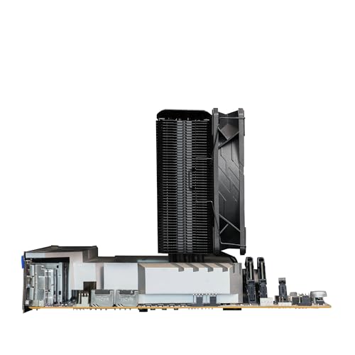 Cooler Master Hyper 212 Pro aRGB CPU Air Cooler, SickleFlow Edge 120 PWM Fan, Composite 4 Copper Heat Pipes, 152mm Tall, Sleek Top Cover, AMD Ryzen AM5|AM4, Intel LGA 1851|1700 Brackets image 16