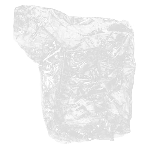Alipis Funda Transparente para Sillón Inflable Infantil 60X40X60 CM de PVC Organizador para Guardar Peluches y Juguetes Funda Cremallera para Habitación y Sala de Juegos