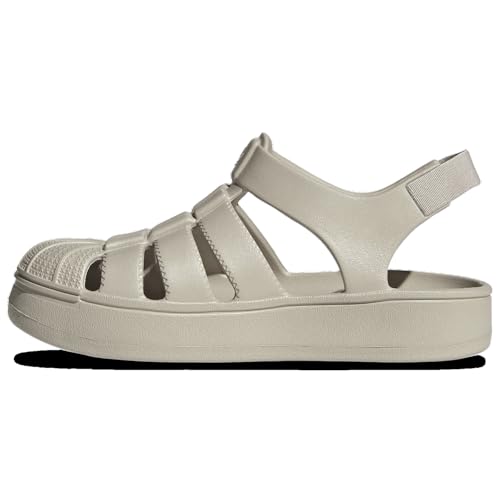 Adidas Originals Superstar Sandal - Boys' Preschool (IH3509, Wonder Alumina/Wonder Alumina)2