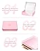 TryDrem Shipping Boxes 7x5x2 Inch, Set of 50, Cute Pink Corrugated Cardboard Boxes, Mailer Packaging Boxes for Small Business Gift Literature Shipping