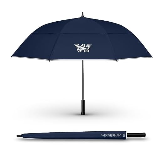 Best men's folding umbrella uk Weatherman Golf Lite Windproof Umbrella