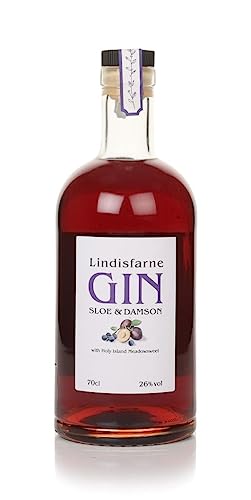 Lindisfarne Sloe and Damson Gin Liqueur, 70cl Bottle, 26% ABV