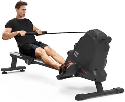 Máquina de Remo para casa con 16 Niveles de Resistencia magnética...