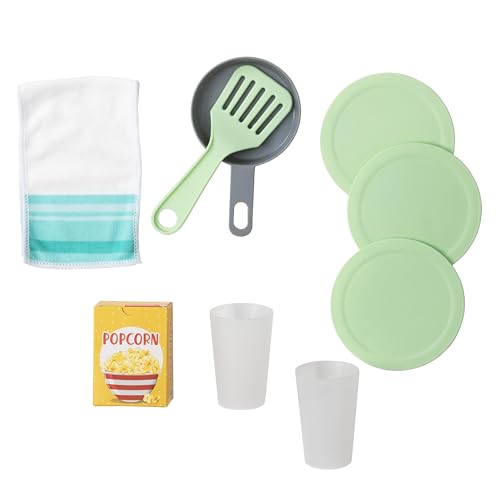 KidKraft Vintage Wooden White Play Kitchen with 9 Accessories - Thumbnail 3