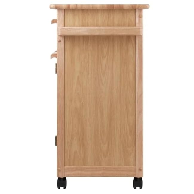 Wood Kitchen Storage Cart, Natural Finish£¬Kitchen Island Table,Kitchen Cart£¬Kitchen Islands & Trolleys-b0dlf5pD