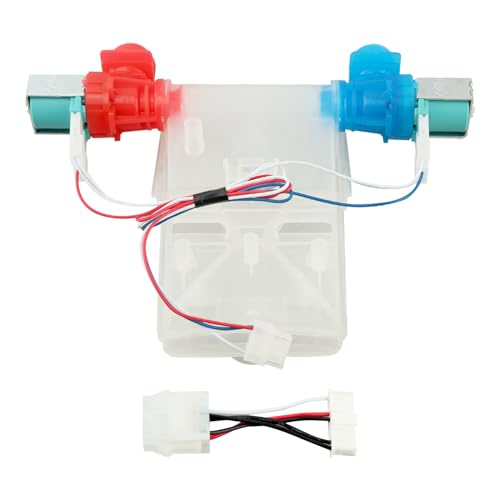 W11101906 / W11210463 Washer Inlet Valve Replacement for Whirlpool Kenmore Maytag Amana Replaces W10701461 W10869803 W10883458 W11038696