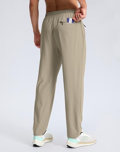 G Gradual Men's Lightweight Pants with 3 Zipper Pockets Athletic Workout Sweatpants Quick Dry Running Hiking Pants for Men3