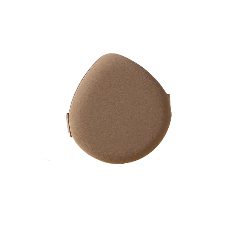 Double-Sided Marshmallow Puff – Ultra-Soft, Non-Absorbing, Wet & Dry Use for Cushion Foundation & Liquid Makeup (Coffee)