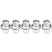 20Pcs Car Wheel Nuts Stainless Steel Wheel Nut Silver for Discovery 3 4 5 Sport LR068126