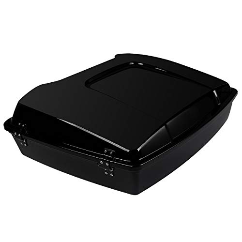 Alforja para Motocicleta Razor Trunk de 5.5 pulgadas con Cierres y Llave para Harley Touring FLH/FLHT (1997-2013) miniatura 1