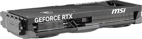 Image of msi Gaming RTX 5070 Ti 16G Ventus 3X PZ OC Black Graphics Card (16GB GDDR7, 256-bit, Extreme Performance: 2482 MHz, DisplayPort x 3 2.1a, HDMI 2.1b, NVIDIA Blackwell Architecture)