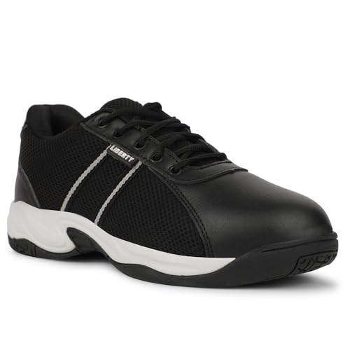 Image of Liberty Freedom ROCKELETWF Black Safety Lacing Oxford Shoes for Men - 5