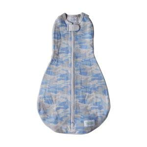 Image of Woombie Grow with Me Baby Swaddle, Convertible Swaddle Fits 0-9 Months, Expands to Wearable Blanket for up to 18 Months, Camo