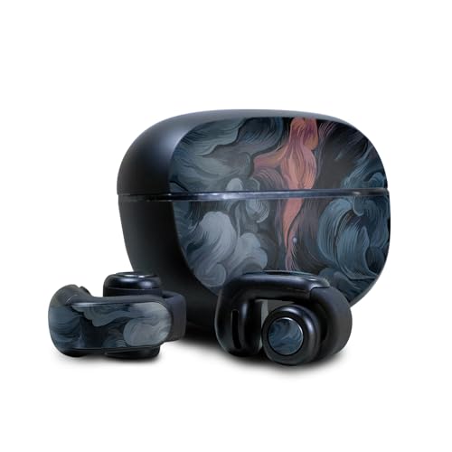 Image of Skin Compatible with Bose Ultra Open Earbuds - Storm Cloud - Premium 3M Vinyl Protective Wrap Decal Cover - Easy to Apply | Crafted in The USA by MightySkins