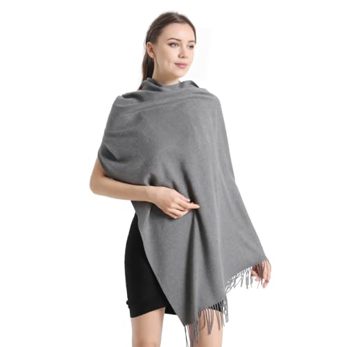 Image of Pashmina Scarf and Shawl - Soft Women Pashminas Wrap for Wedding Evening Party dresses