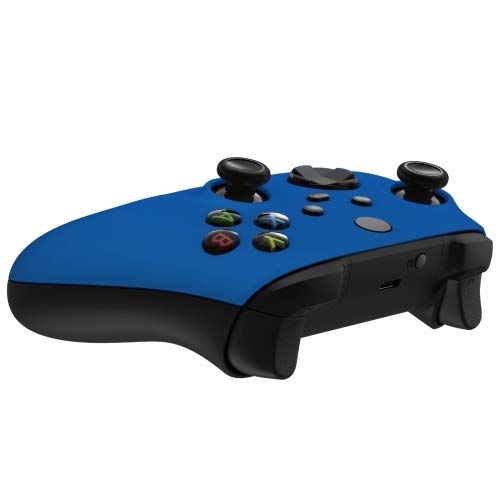 Image of MODDEDZONE Custom Wireless UNMODDED Controller for Xbox One S /X and PC with Exclusive and Unique Designs - The Perfect Gaming Gift for Enthusiasts, Expertly Crafted in the USA Deep Blue