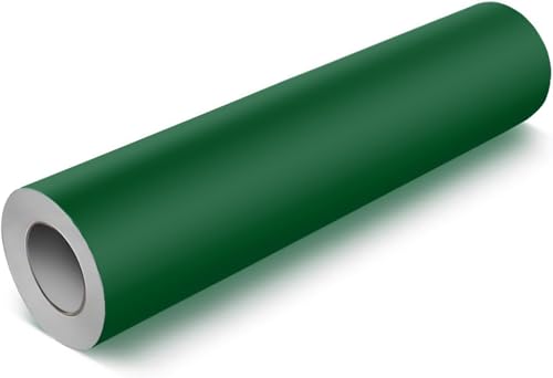 VViViD DECO65 Dark Green Matte Permanent Adhesive Craft Vinyl (12 x 7ft)