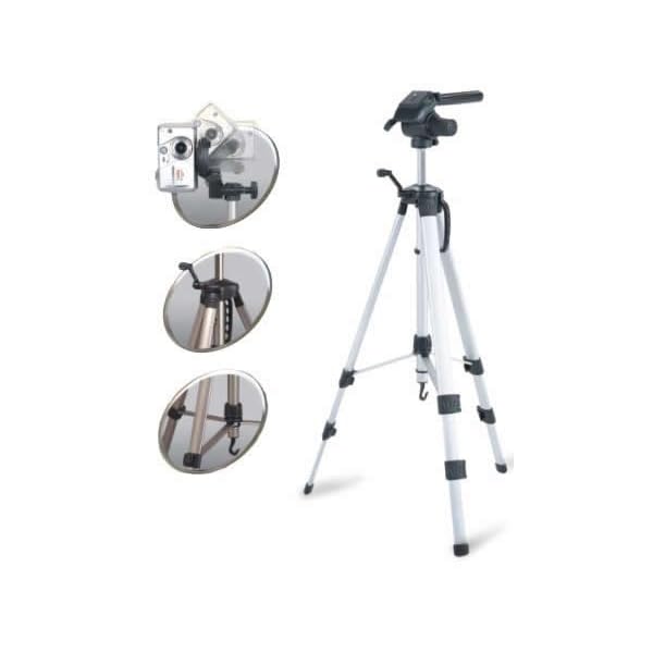 DYNASUN 170cm Foto/Video Stativ Fotostativ ALU Kamerastativ WT360 3D-Kopf +Etui – Bild 5