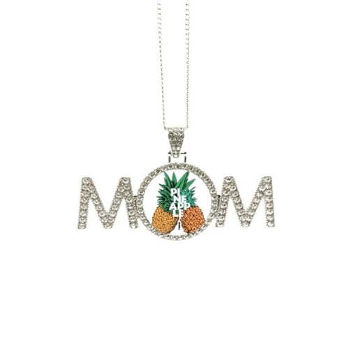 Collier tendance couple PineFruit en taille M