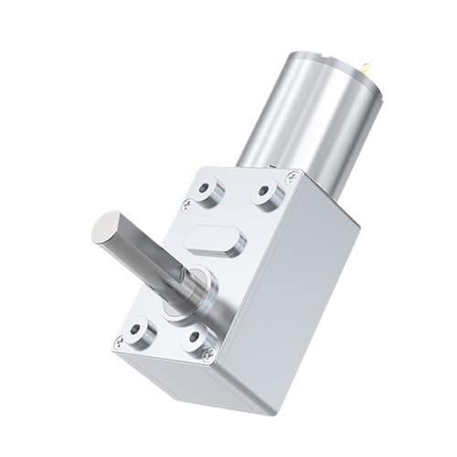 Moteur à engrenages vis sans fin JGY370 pour motorisation de volets et robotique domotique