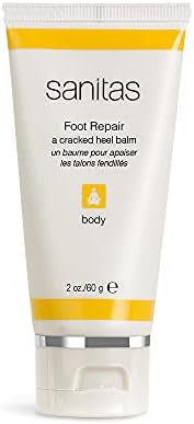 Sanitas Foot Repair, Cracked Heel Balm, Exfoliative, 2 Ounces