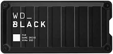 （08:30時点） ウエスタンデジタル(Western Digital) WD ポータブルSSD 2TB WD_BLACK P40 最大転送2000MB/秒 RGB LED搭載 メーカー5年保証 【PS4 PS5 / Xbox Oneメーカー動作確認済】WDBAWY0020BBK-WESN 国内正規代理店品