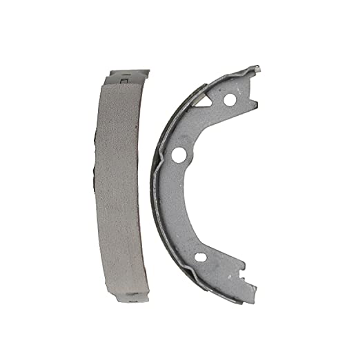 Image of Detroit Axle - Rear Brake Shoes for Hyundai Sonata Elantra Tucson Kia Optima Sportage, Premium Semi-Metallic Brake Shoes Replacement