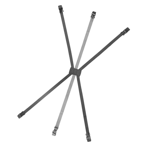 Correa de fijación para moto y organizador duradero de equipaje y sacos de dormir traseros
