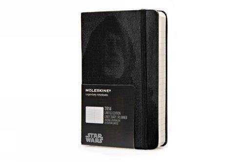 Moleskine Sonderausgabe Star Wars / Tageskalender 2014 / Pocket / Fester Einband / Schwarz (Moleskin