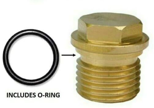 PARTSDEPOT Genuine AR Check Valve Cap Compatible with Annovi Reverberi RMV, SRMV, RMW and SRMW Pumps Between 2800 and 3000 PSI