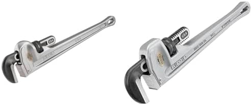 Ridgid Tools 31105 24-Inch Aluminum Pipe Wrench + Ridgid Tools 31...
